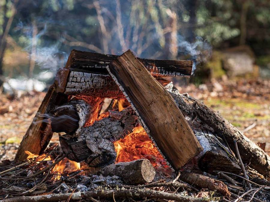 Vintage Cooking Firewood